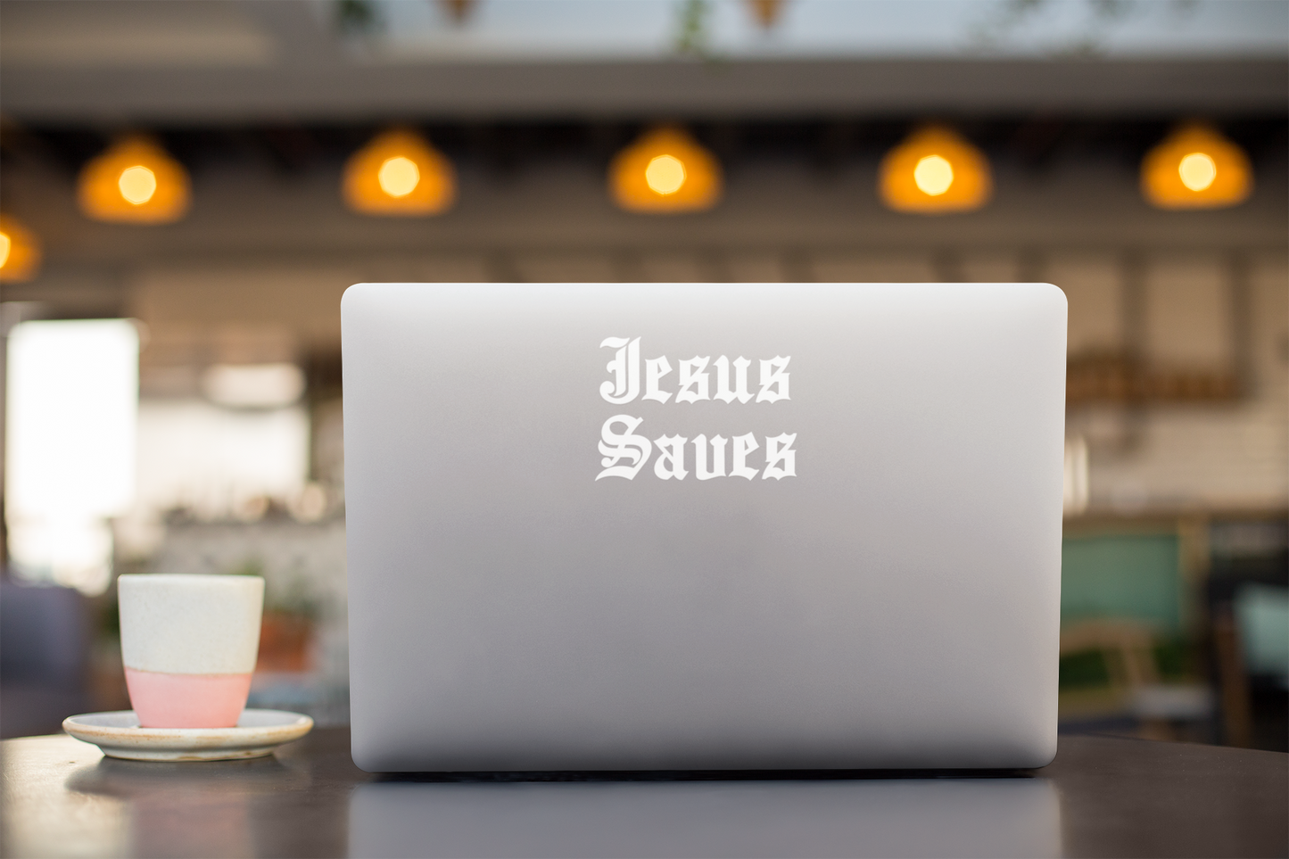 Jesus Saves Vinyl Decal
